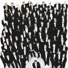 VIVA LA MUSICA</br>On canvas, 90 x 90 cm, 2005