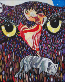 BALANCE</br >Mischtechnik auf Leinwand, 100 x 80 cm, 2008