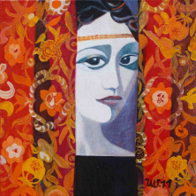 DULCINEA VON TOBOSO</br>Öl auf Leinwand, 50 x 50 cm, 2011
