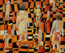 ODE AN SONNE UND WIND</br>Öl auf Leinwand, 120 x 140 cm, 2011