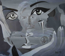 RÄTSEL</br >Öl auf Leinwand, 120 x 140 cm, 2011