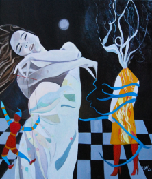 LIBERATION</br >Öl auf Leinwand, 140 x 120 cm, 2021