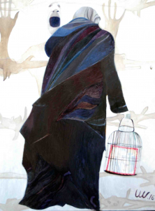 GRENZEN</br>Öl auf Leinwand, 140 x 120 cm, 2016