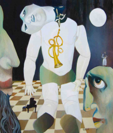 LIED EINER ZERBROCHENEN PUPPE</br >Öl auf Leinwand, 140 x 120 cm, 2013