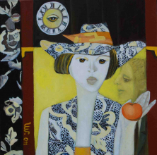 EWIGE EVA</br >Öl auf Leinwand, 100 x 140 cm, 2011