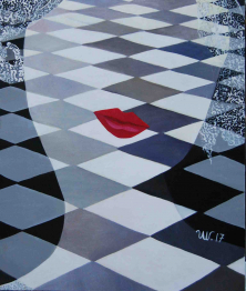 VERGÄNGLICHKEIT</br>Öl auf Leinwand, 120 x 100 cm, 2017