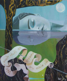 EINTAUCHEN</br>Öl auf Leinwand, 140 x 120 cm, 2014