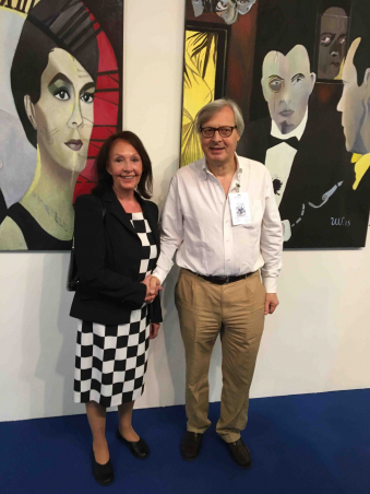 Triennale Verona mit Vittorio Sgarbi