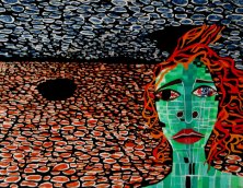 IRREPARABLE</br >Acrylic on paper, 50 x 64,5 cm, 1980